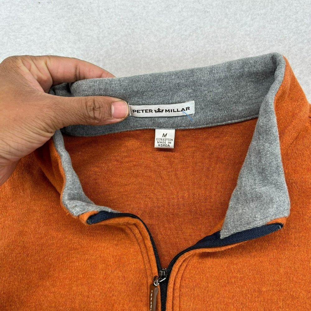 Peter Millar 1/4 Zip Pullover Jacket Sweater Medi… - image 3